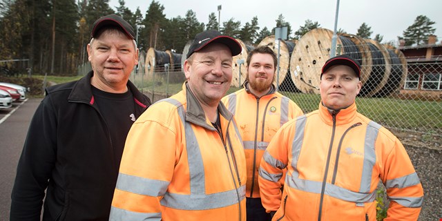 Klubbstyrelsen på Vida i Falun.