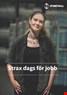 Omslaget till broschyren Strax dags för jobb.
