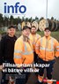 Omslag nummer 9 av tidningen INFO för förtroendevalda i IF Metall.
