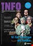 Omslaget till nummer 9 av tidningen Info för förtroendevalda i IF Metall. Omslagsbild: fem förtroendevalda i arbetskläder.