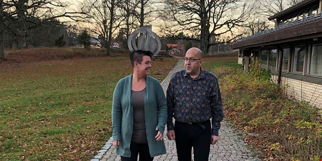 Marie Johansson och Stefan Hultman