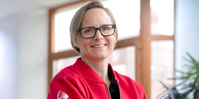 Bilden visar Ida Andersson från IF Metall Värmland.