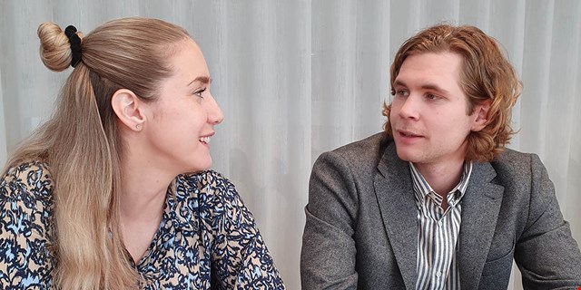 Anilla Larsson och Jonathan Herlitz
