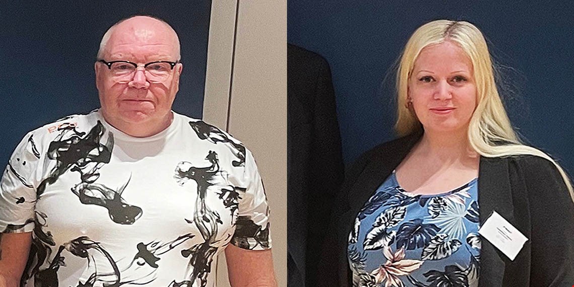 Hans Nilsson och Sandra Gustafsson