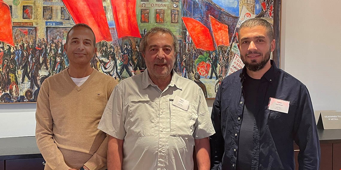 Abdirzak Bouzoubae, IF Metall Göteborg, Saleh Al Ali, IF Metall Dackebygden och Osama Chehade, IF Metall Kronoberg.